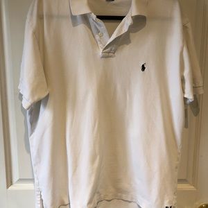 Men’s White Polo Ralph Lauren Size L